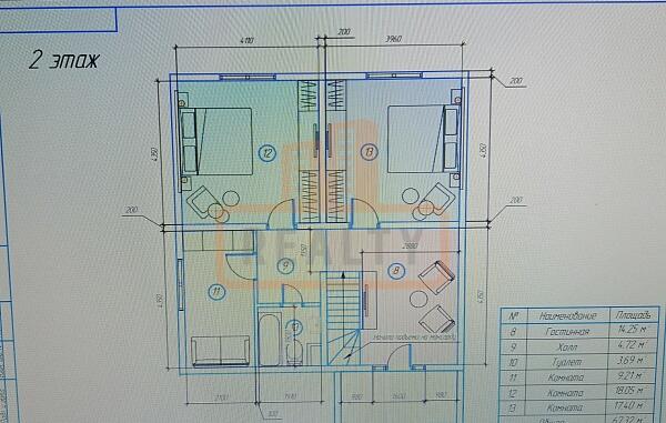 Дом, 205 кв.м., , объект № 4859