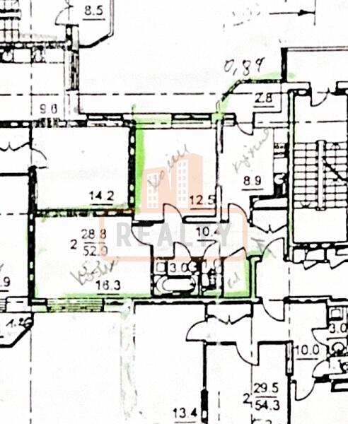 2-к квартира, 53 кв.м.,Чехов, , объект № 4662 2-к квартира, 53 кв.м.,Чехов, , объект № 4662